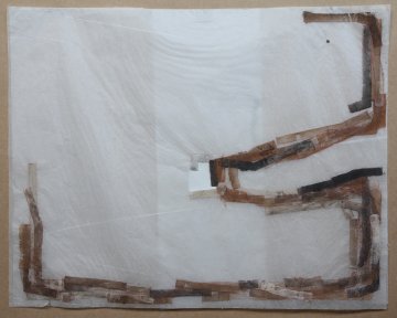 80 x 100 SERIE PAISATGES SOLAPATS tinta paper japo